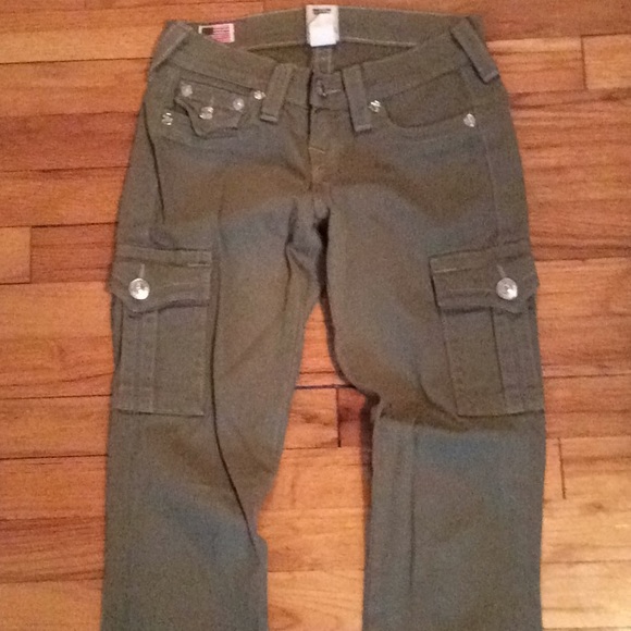True Religion Pants & Jumpsuits True Religion Khaki Green Pants